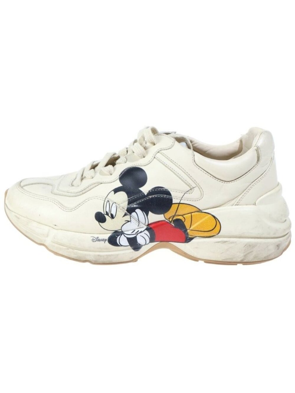 Gucci Disney Low Top Sneakers Mickey White